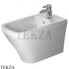 Duravit DuraStyle Биде напольное, с 1 отверстием под смеситель 2283100000, белый глянец