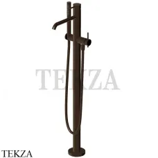 Zucchetti Helm Смеситель для ванны напольный, внешняя часть ZHE730.XP21, brushed chocolate PVD