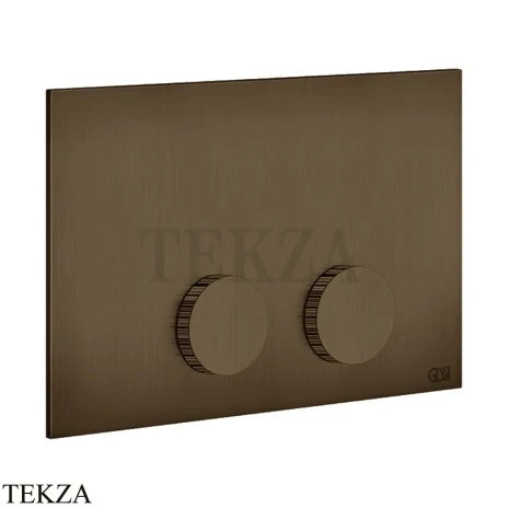Gessi INGRANAGGIO Клавиша смыва для инсталляции Geberit omega 12, 54639-791, бронза Deep