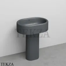 Cielo Itaca Раковина напольная, слив в пол ITLAO+ITCOLC BA, Basalto