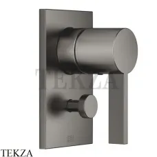 Dornbracht MEM Смеситель для душа с переключателем, внешняя часть 36120670-99, Dark Platinum matt Dornbracht MEM Смеситель для душа с переключателем, внешняя часть 36120670-99, Dark Platinum matt