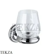 Keuco Astor Стакан подвесной с держателем, хрусталь 02150019000, хром глянец