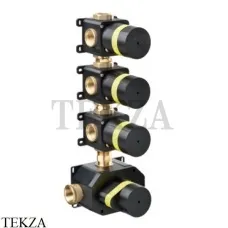 Newform Скрытая часть для термостата на 3 потребителя 27877.00.000