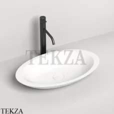 SALINI CALLISTA 02 Раковина накладная, из композита S-Sense 1101101G, белый глянцевый