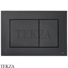 TECEnow Панель смыва для унитаза с двумя клавишами 9240407, черный матовый
