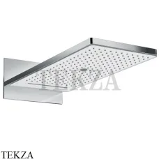 Hansgrohe Rainmaker Select 580 3jet Верхний душ, монтаж на стену 24001400 белый/хром глянец Hansgrohe Rainmaker Select 580 3jet Верхний душ, монтаж на стену 24001400 белый/хром глянец