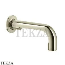 Gessi INCISO Излив для ванны настенный 190 см 58103-720, Nickel PVD