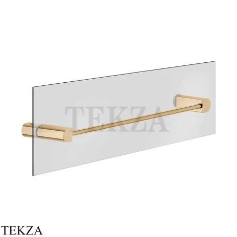 Gessi RILIEVO Полотенцедержатель для крепления на стекло, 60 см 59566-735, Warm Bronze PVD