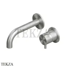 QuadroDesign Source Смеситель для раковины, внешняя часть, 13 13.00 AS, Brushed Stainless Steel