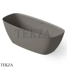 Dea Design Edge Ванна отдельностоящая скругленная 170x72 Solid Surface DD8671 1700 3, Grey №3