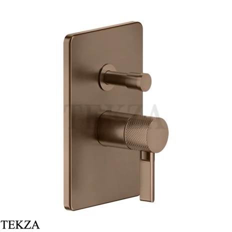 Gessi INCISO SHOWER Смеситель для душа, внешняя часть 58079-708, Copper Brushed PVD