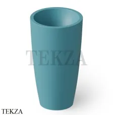 Dea Design Pedestal Basin Раковина напольная круглая Solid Surface DD2010 500 15, Wave №15