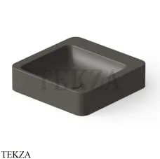 Dea Design Washbasins Раковина настольная 41х41 Solid Surface DD9011 410 5, Graphite №5