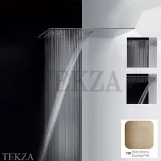 Gessi Private Wellness TREMILLIMETRI Верхний душ, 2 функции 33083-726, Warm Bronze Br.