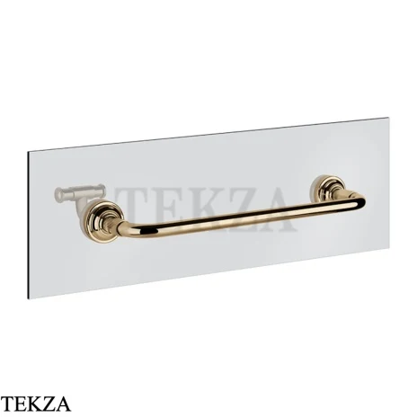 Gessi VENTI20 Полотенцедержатель для крепления на стекло, 30 см 65511-735, Warm Bronze PVD