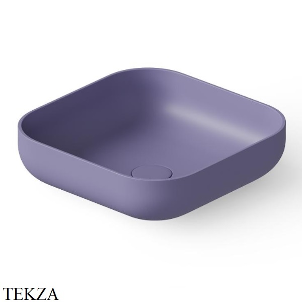 Dea Design Washbasins Раковина настольная 40х40 Solid Surface DD9102 400 14, Lilac №14 Dea Design Washbasins Раковина настольная 40х40 Solid Surface DD9102 400 14, Lilac №14