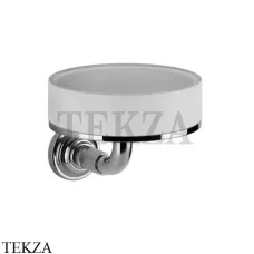 Gessi VENTI20 Мыльница настенная белая 65401-031, хром глянец