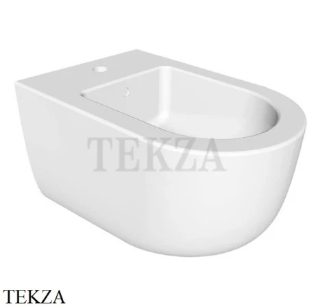 Hatria FUTURA Биде подвесное, 1 отверстие под смеситель Y9B801, белый глянец