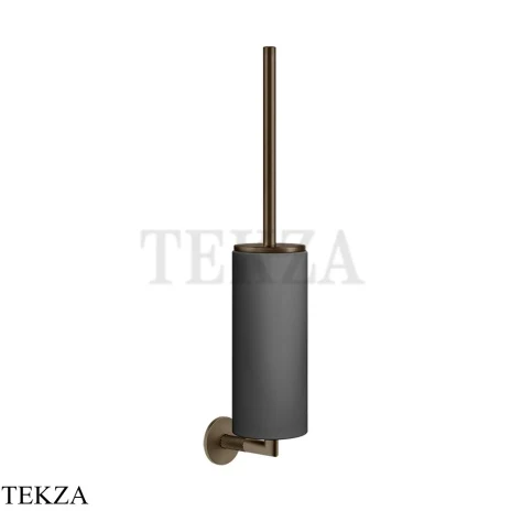 Gessi ANELLO Туалетный ершик настенный, композит черный 63720-761, Coffee Bronze Br. PVD