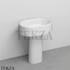 Cielo Itaca Раковина напольная, слив в стену ITLAO+ITCOLP Bia, белый глянец