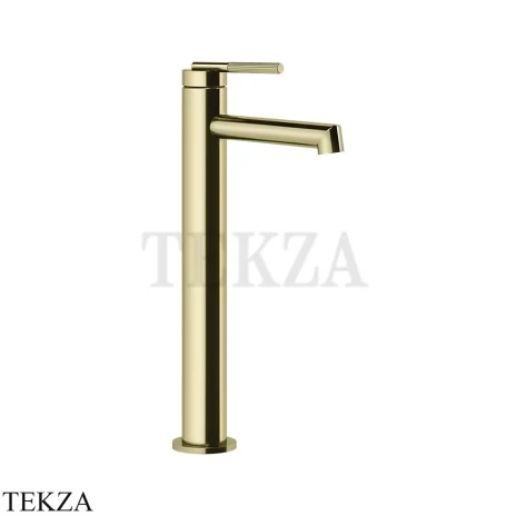 Gessi INGRANAGGIO Смеситель для раковины, высокий, без гарнитура 63504-710, Brass PVD