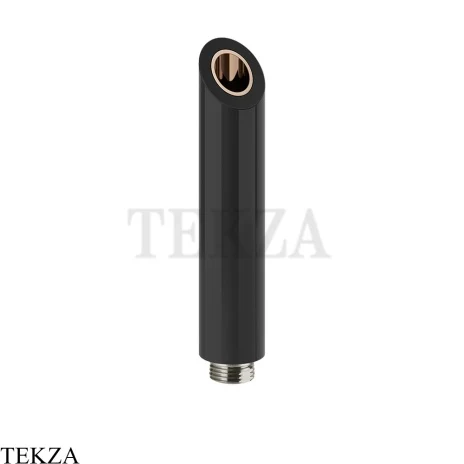 Gessi Душевая лейка Kneipp из черного ABS пластика 32930-030, Copper PVD