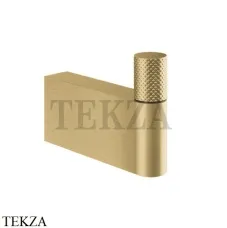 Gessi Habito DIAMANTATO Крючок одинарный для полотенца 70623-710, Brass PVD