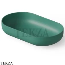 Dea Design Washbasins Раковина настольная овальная Solid Surface DD9104 580 10, Green №10
