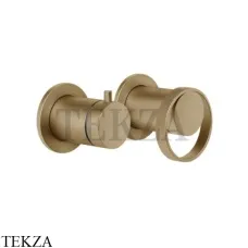 Gessi ANELLO Смеситель для душа с переключателем 2 потока ванна-душ 63380-726, Warm Bronze Br. Gessi ANELLO Смеситель для душа с переключателем 2 потока ванна-душ 63380-726, Warm Bronze Br.