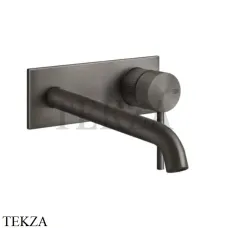 Gessi 316 MECCANICA Смеситель для раковины, внешняя часть 54290-707, Black Metal Brushed