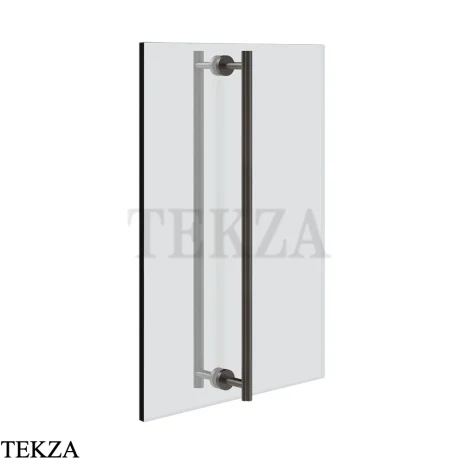 Gessi Ludovica Полотенцедержатель для крепления на стекло, 60 см 76633-707, black хром Brush
