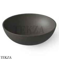 Dea Design Washbasins Раковина настольная D40 см Solid Surface DD9038 400 5, Graphite №5