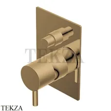 Ritmonio Diametro35 S Смеситель для душа, 2 потока, внешняя часть PR52GC101 BRX, Brushed Bronze Ritmonio Diametro35 S Смеситель для душа, 2 потока, внешняя часть PR52GC101 BRX, Brushed Bronze