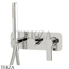 FIMA Carlo Frattini MAST Смеситель для душа, с гарнитуром, F3149WX2SN, Brushed nickel