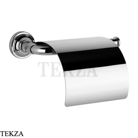 Gessi VENTI20 Держатель туалетной бумаги с крышкой 65449-031, хром глянец