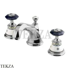 Nicolazzi TEIDE CHIC Смеситель для раковины, с донным клапаном 1908CR15C, хром глянец