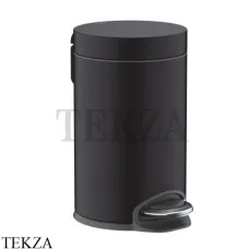 Hansgrohe AddStoris Ведерко с педалью для ванной комнаты 41775670, черный матовый