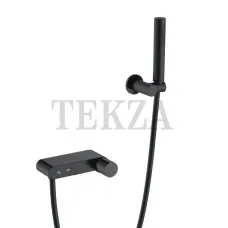 Boheme Stick Смеситель для ванны с изливом и гарнитуром Stick 123-BB Black TOUCH Black