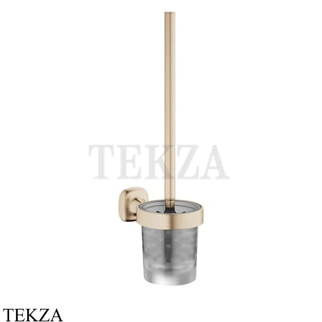 Dornbracht COYA Туалетный ершик настенный 83900404-46, Brushed Champagne (золото 22кт)