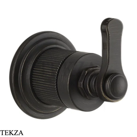 Gessi VENTI20 Вентиль запорный, 1 поток, внешняя часть 65247-187, Aged Bronze