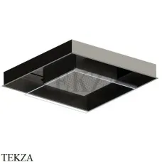 Newform Встроенная душевая лейка, хромотерапия, с кнопкой 688.M0.070, Titanium satin-Titanium satin