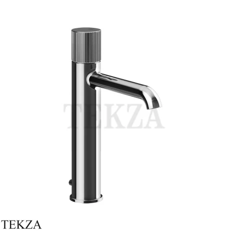 Gessi Habito RIGATO Смеситель для раковины средний, с донным клапаном 70505-031, хром глянец