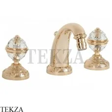 Migliore Cristalia SWAROVSKI Смеситель для биде, с донным клапаном 27180, золото