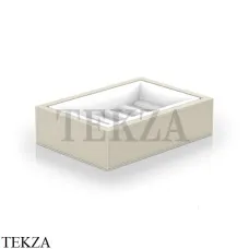 Decor Walther BROWNIE STS Мыльница настольная 0937347, бежевый, эко-кожа