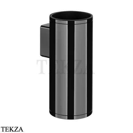 Gessi Pelle Tresse Стакан настенный с держателем 78507-706, Black Metal PVD