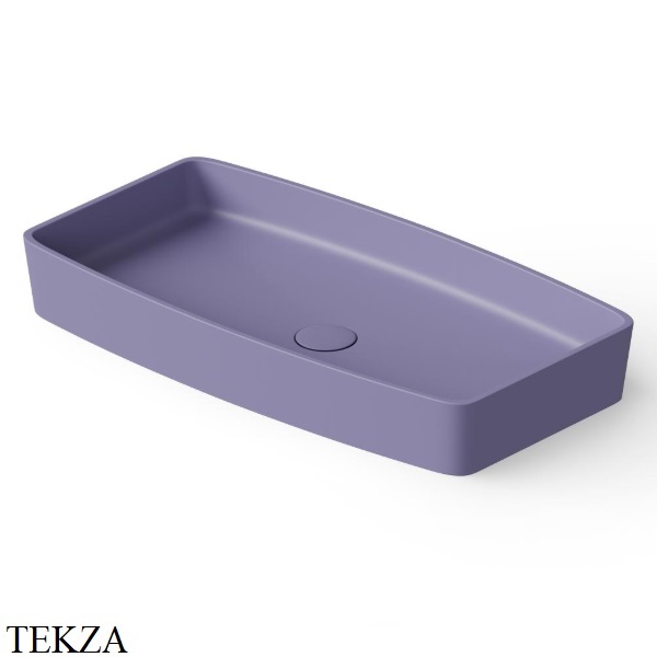 Dea Design Washbasins Раковина настольная 68х36 Solid Surface DD9001 680 14, Lilac №14