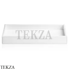 Decor Walther BROWNIE TAB M Бокс для ванных принадлежностей 0930050, белый матовый, эко-кожа Decor Walther BROWNIE TAB M Бокс для ванных принадлежностей 0930050, белый матовый, эко-кожа