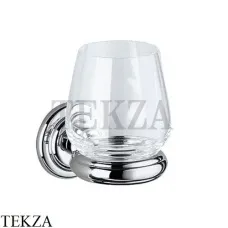 Keuco Astor Стакан подвесной с держателем, хрусталь 02150019000, хром глянец