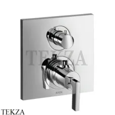 Axor Citterio Термостат для душа на 2 потока, рычаг, внешняя часть 39720000, хром глянец