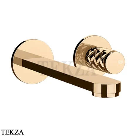 Gessi Pelle Tresse Смеситель для раковины, внешняя часть 78088-735, Warm Bronze PVD
